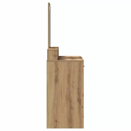 Fésülködőasztal kézműves tölgy 100 x 41 x 140 cm Faanyag
