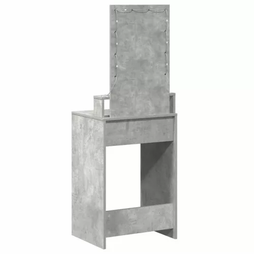 Öltözködőasztal fiókkal Szürke 50 x 41 x 140 cm Faanyag