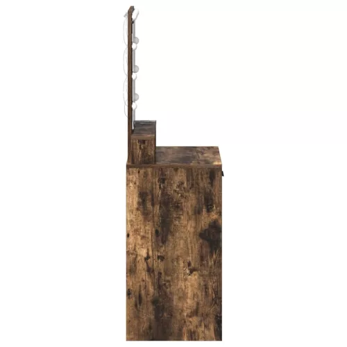 Öltözködőasztal fiókkal tükörrel Barna 50 x 41 x 140 cm Faanyag