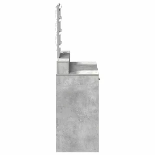 Öltözködőasztal fiókkal Szürke 79 x 41 x 140 cm Faanyag