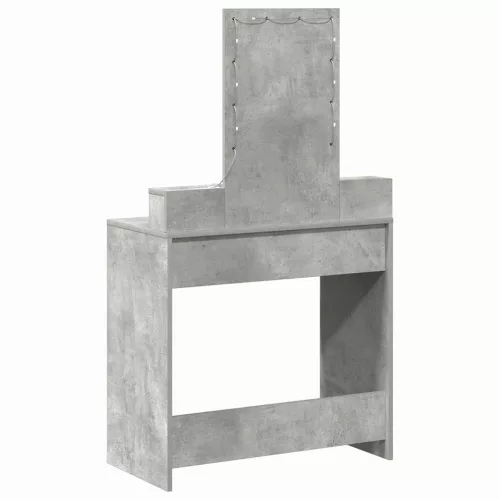 Öltözködőasztal fiókkal Szürke 79 x 41 x 140 cm Faanyag