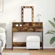 Öltözködőasztal fiókkal Barna 100 x 41 x 140 cm Faanyag