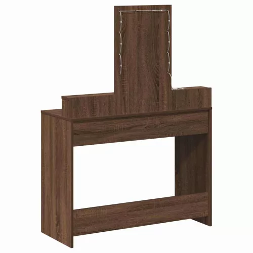 Öltözködőasztal fiókkal Barna 100 x 41 x 140 cm Faanyag