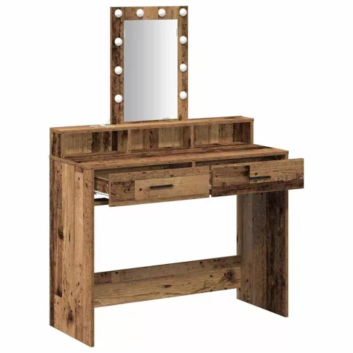 Öltözködőasztal fiókkal Barna 100 x 41 x 140 cm Faanyag