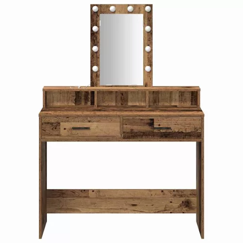 Öltözködőasztal fiókkal Barna 100 x 41 x 140 cm Faanyag