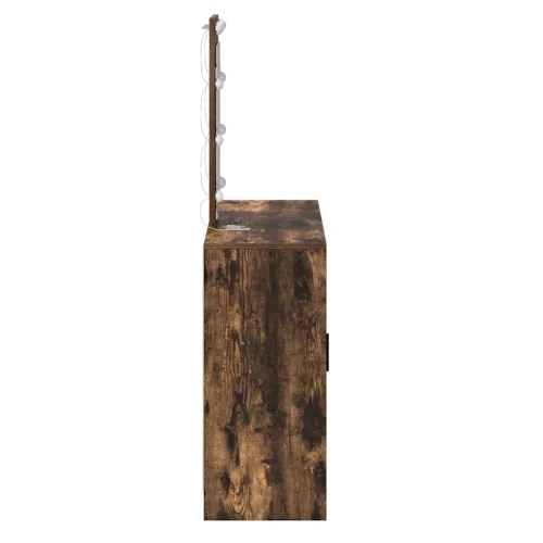 Öltözködőasztal tárolóval Barna 102 x 33 x 135 cm Faanyag