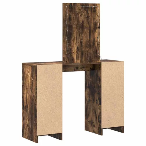 Öltözködőasztal tárolóval Barna 102 x 33 x 135 cm Faanyag