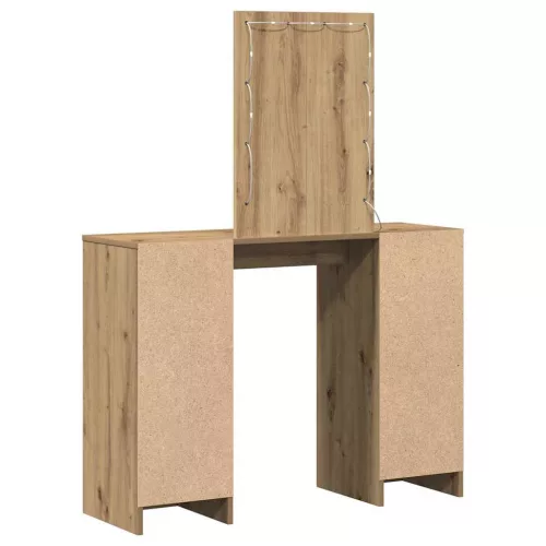 Öltözködőasztal tárolóval Barna 102 x 33 x 135 cm Faanyag
