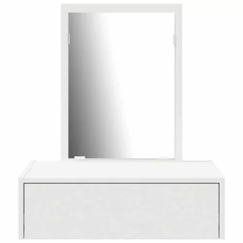 Öltözködőasztal fiókkal tárolóval Fehér 60 x 40 x 70 cm Faanyag
