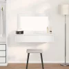 Öltözködőasztal fiókkal tükörrel Fehér 100 x 40 x 70 cm Faanyag