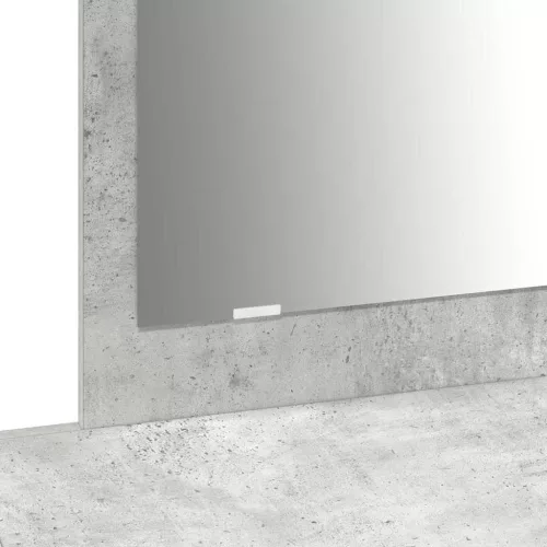 Öltözködőasztal fiókkal Szürke 100 x 40 x 70 cm Faanyag