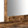 Öltözködőasztal fiókkal tükörrel Barna 100 x 40 x 70 cm Faanyag