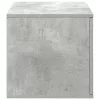 Tárolószekrény Beton szürke 118 x 41 x 40 cm Faanyag