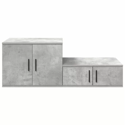 Tárolószekrény Beton szürke 103 x 41 x 40 cm Faanyag
