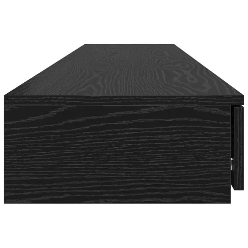 Ágyfiókok fiókkal Musta tammi 200 x 36.5 x 16.5 cm Faanyag