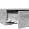 Ágyfiókok fiókkal Szürke sonoma 200 x 36.5 x 16.5 cm Faanyag