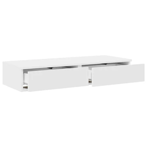 Ágyfiókok fiókkal Fehér 90 x 36.5 x 16.5 cm Faanyag