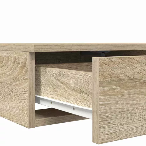 Ágyfiókok fiókkal sonoma tölgy 90 x 36.5 x 16.5 cm Faanyag