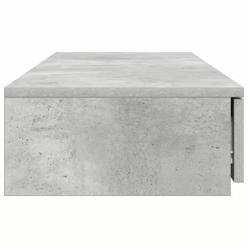 Ágyfiókok fiókkal Beton szürke 120 x 36.5 x 16.5 cm Faanyag