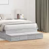 Ágyfiókok fiókkal Szürke sonoma 120 x 36.5 x 16.5 cm Faanyag