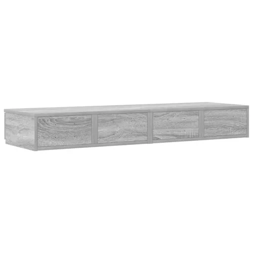 Ágyfiókok fiókkal Szürke sonoma 120 x 36.5 x 16.5 cm Faanyag