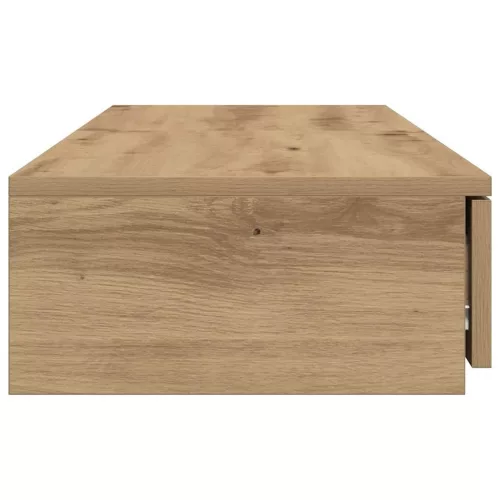 Ágyfiókok fiókkal kézműves tölgy 120 x 36.5 x 16.5 cm Faanyag