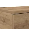 Ágyfiókok fiókkal kézműves tölgy 120 x 36.5 x 16.5 cm Faanyag