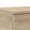 Ágyfiókok fiókkal sonoma tölgy 140 x 36.5 x 16.5 cm Faanyag
