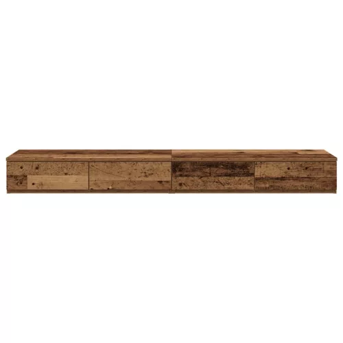 Ágyfiókok fiókkal Régi fa 140 x 36.5 x 16.5 cm Faanyag