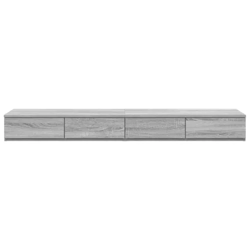 Ágyfiókok fiókkal Szürke sonoma 150 x 36.5 x 16.5 cm Faanyag
