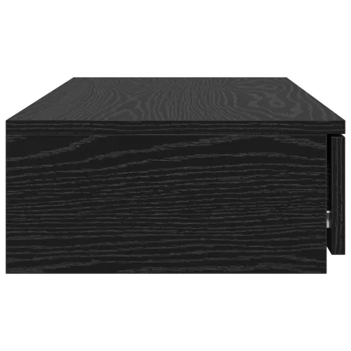 Ágyfiókok fiókkal Musta tammi 75 x 36.5 x 16.5 cm Faanyag