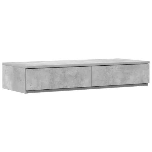 Ágyfiókok fiókkal Beton szürke 75 x 36.5 x 16.5 cm Faanyag