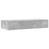 Ágyfiókok fiókkal Beton szürke 75 x 36.5 x 16.5 cm Faanyag