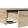 Ágyfiókok fiókkal sonoma tölgy 160 x 36.5 x 16.5 cm Faanyag