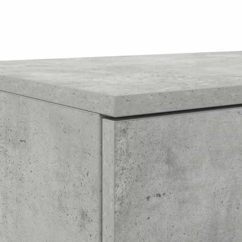 Ágyfiókok fiókkal Beton szürke 160 x 36.5 x 16.5 cm Faanyag
