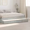 Ágyfiókok fiókkal Beton szürke 180 x 36.5 x 16.5 cm Faanyag