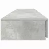 Ágyfiókok fiókkal Beton szürke 180 x 36.5 x 16.5 cm Faanyag