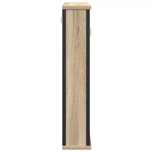 Fürdőszobai tükörszekrény Barna 42 x 12 x 60 cm Faanyag