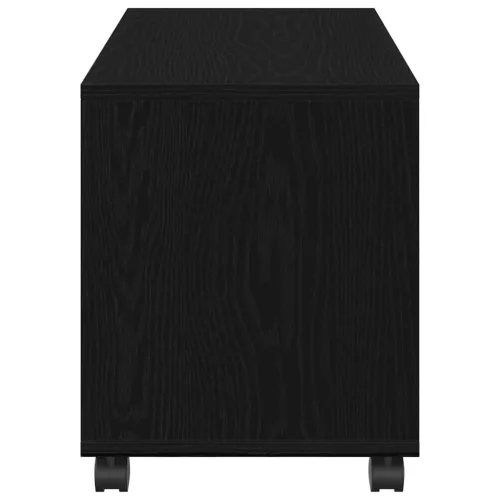 Végasztal polcokkal Musta tammi 72 x 33 x 42.5 cm Faanyag