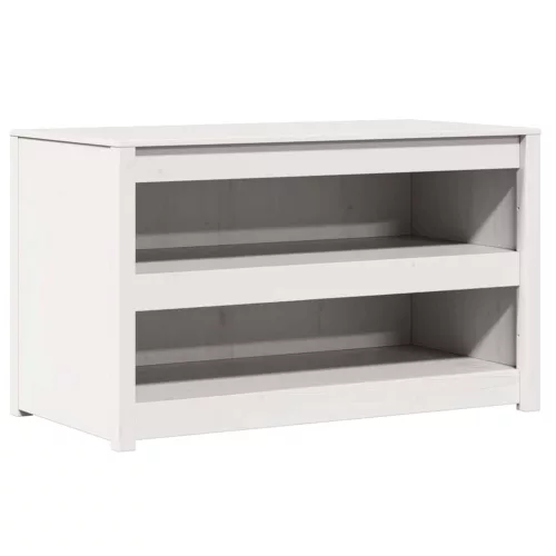 Konyhaszekrény polcokkal Fehér 106 x 55 x 64 cm Tömör fenyőfa