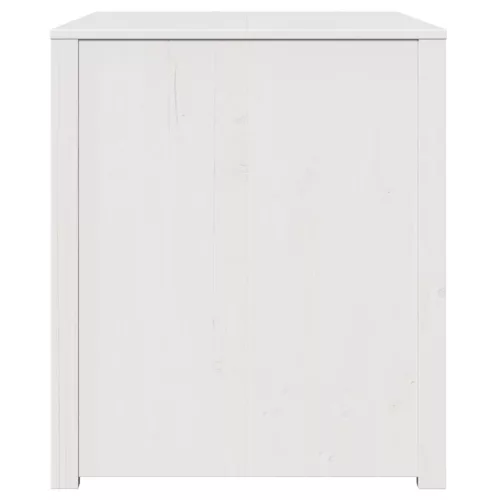 Konyhaszekrény polcokkal Fehér 106 x 55 x 64 cm Tömör fenyőfa