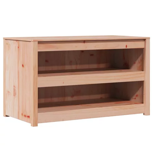 Konyhaszekrény polcokkal Barna 106 x 55 x 64 cm Tömör fenyőfa