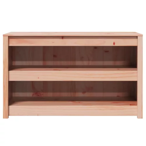 Konyhaszekrény polcokkal Barna 106 x 55 x 64 cm Tömör fenyőfa