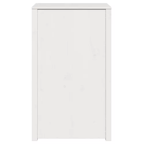 Konyhaszekrény polcokkal Fehér 55 x 55 x 92 cm Tömör fenyőfa