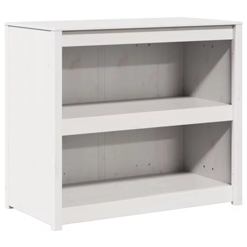 Konyhaszekrény polcokkal Fehér 106 x 55 x 92 cm Tömör fenyőfa