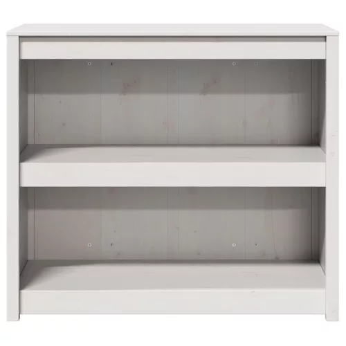 Konyhaszekrény polcokkal Fehér 106 x 55 x 92 cm Tömör fenyőfa