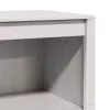 Konyhaszekrény polcokkal Fehér 106 x 55 x 92 cm Tömör fenyőfa