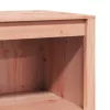 Konyhaszekrény polcokkal Barna 106 x 55 x 92 cm tömör duglászfa