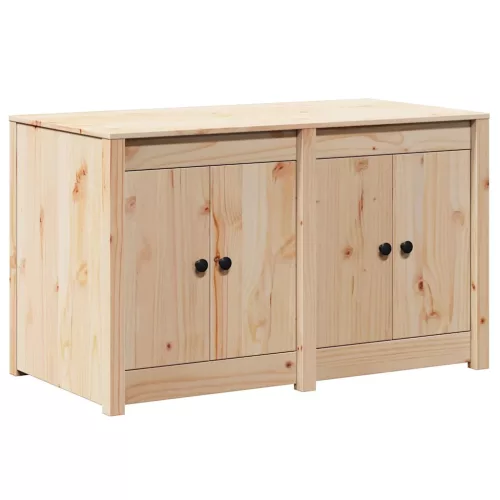 Konyhaszekrény polcokkal Barna 106 x 55 x 64 cm Tömör fenyőfa