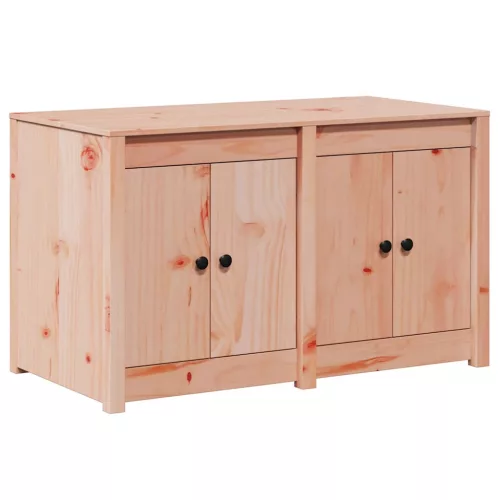 Konyhaszekrény polcokkal Barna 106 x 55 x 64 cm Tömör fenyőfa